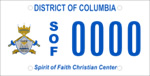 DC DMV Tag Spirit of Faith Christian Center